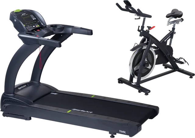 Běžecký pás SportsArt T645L a spinningové kolo C510 v 01.fitness